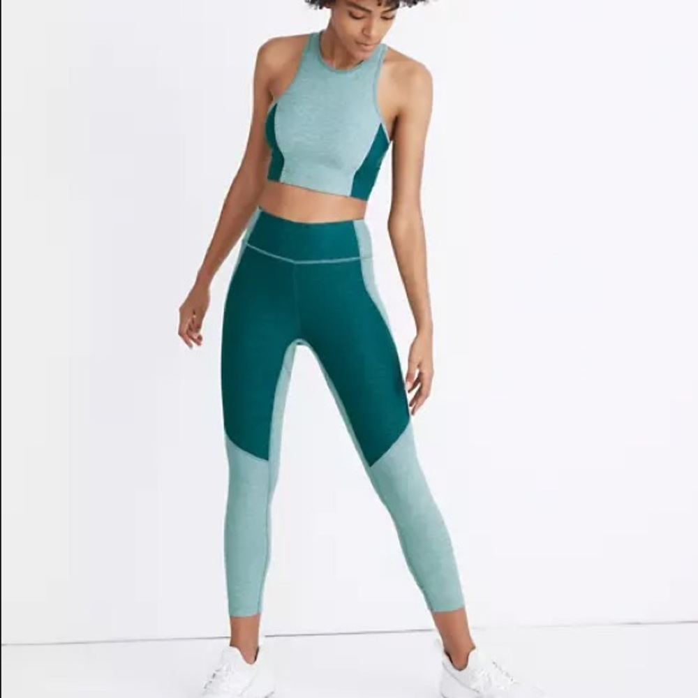 Outdoor voices x Madewell workout set